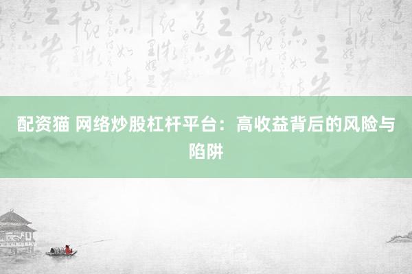 配资猫 网络炒股杠杆平台：高收益背后的风险与陷阱