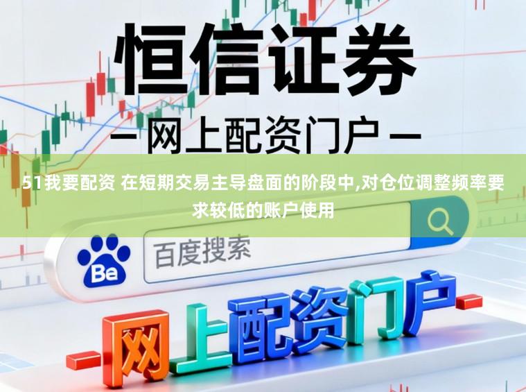 51我要配资 在短期交易主导盘面的阶段中，对仓位调整频率要求较低的账户使用